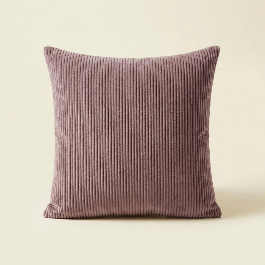 Smoked Purple corduroy velvet cushion cover