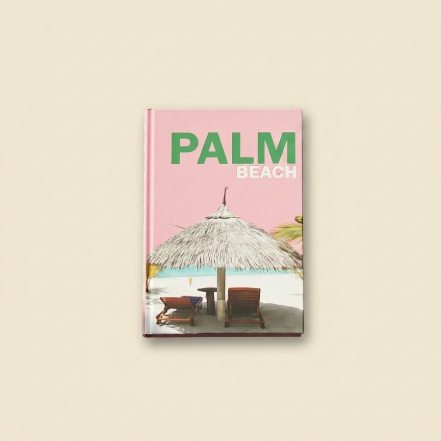 Palm Beach 1 faux book box