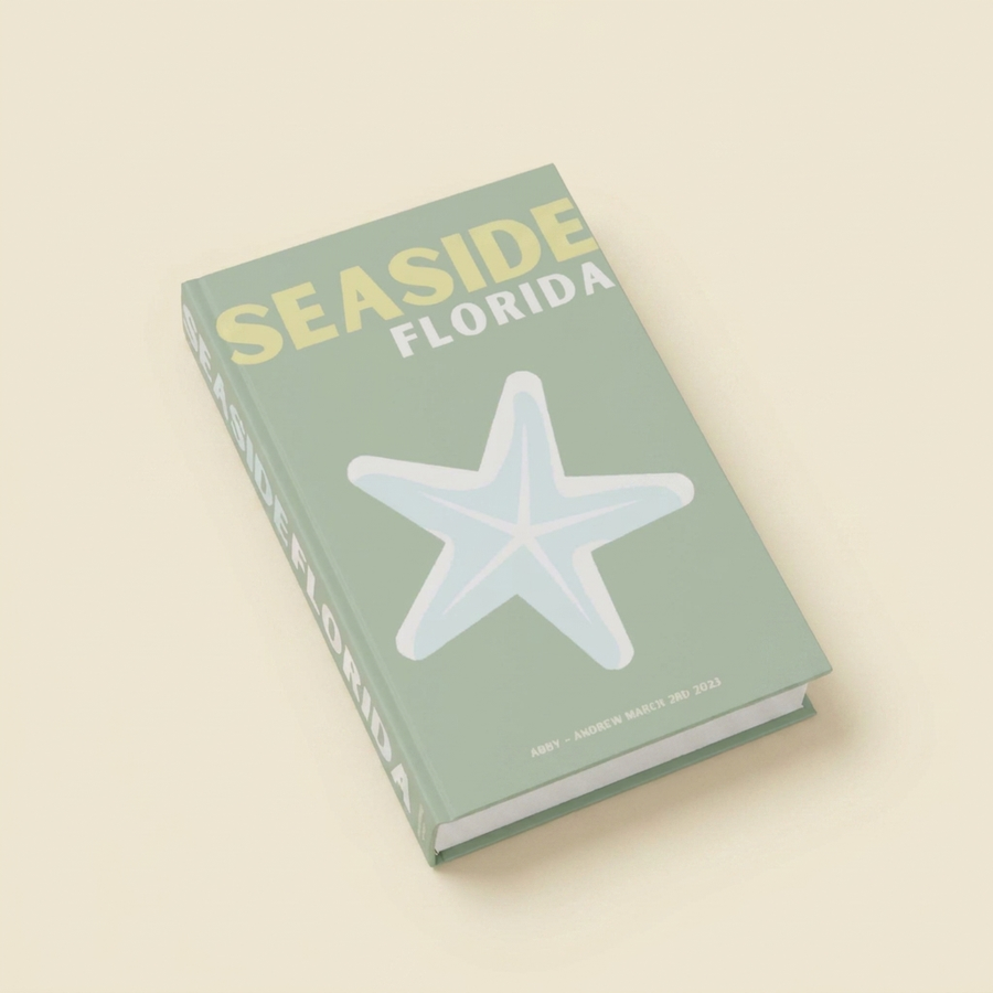Seaside Florida faux book box