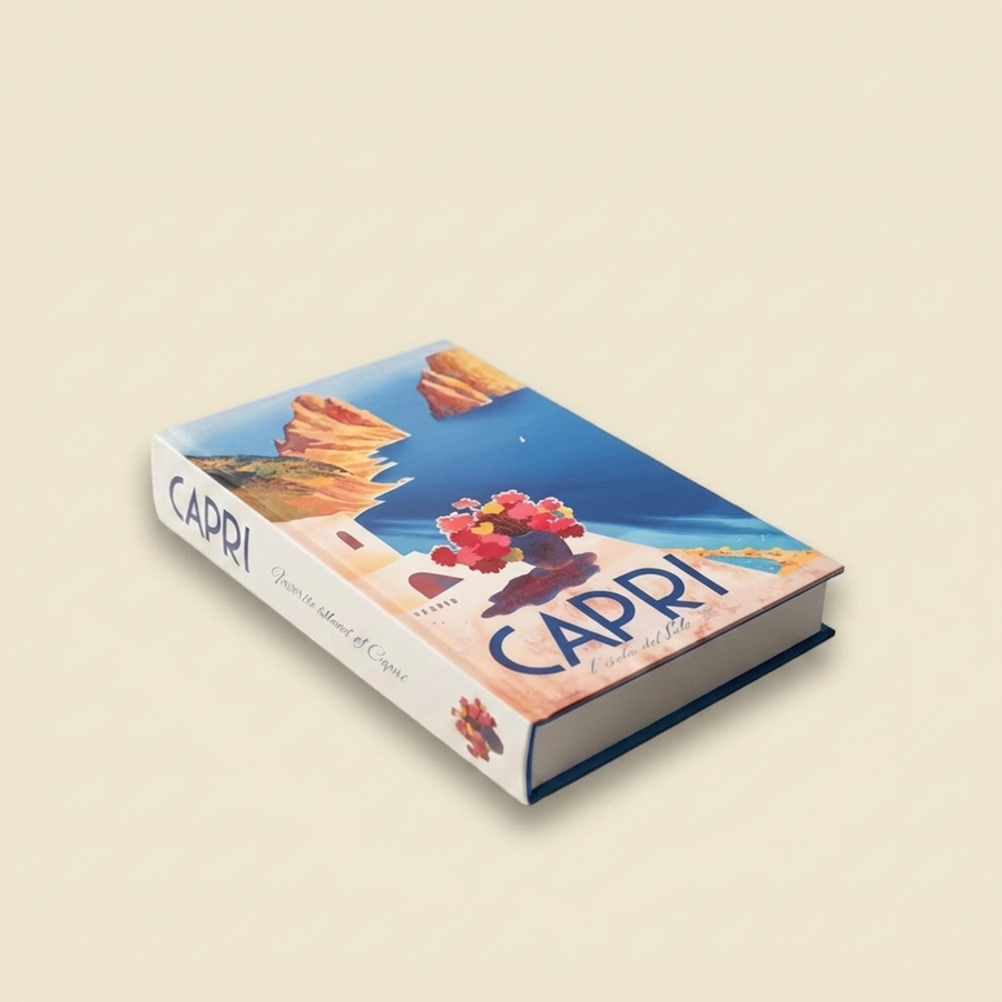 Capri faux book box