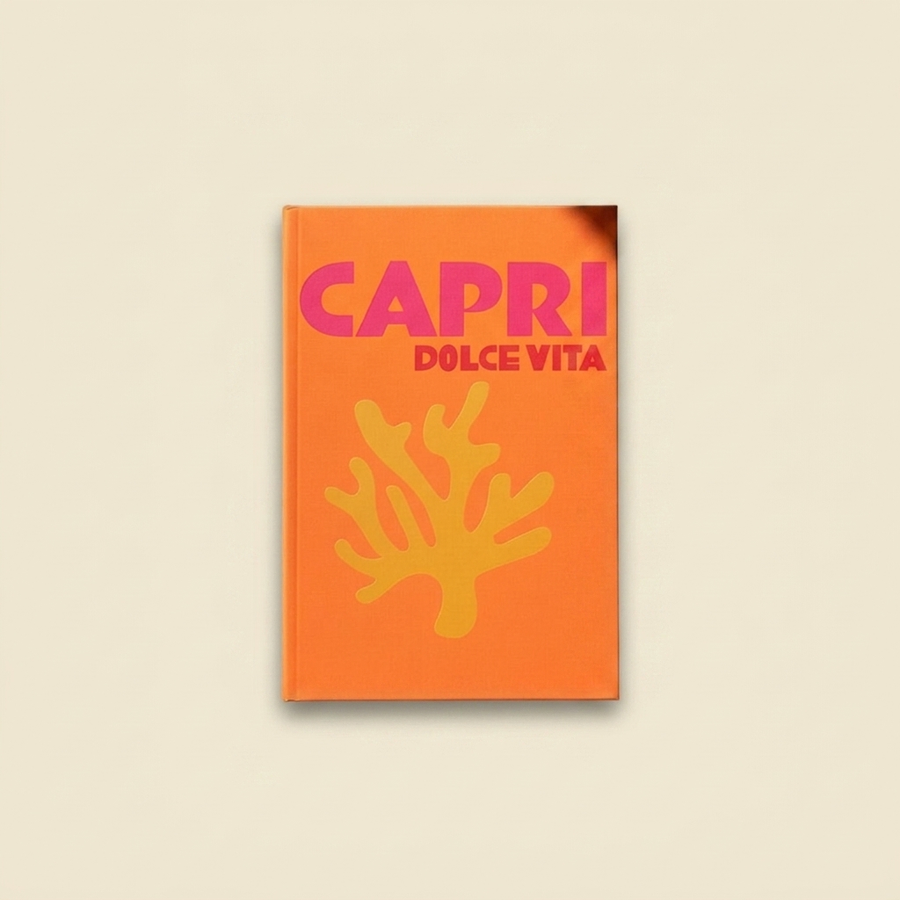 Capri Dolce Vita faux book box