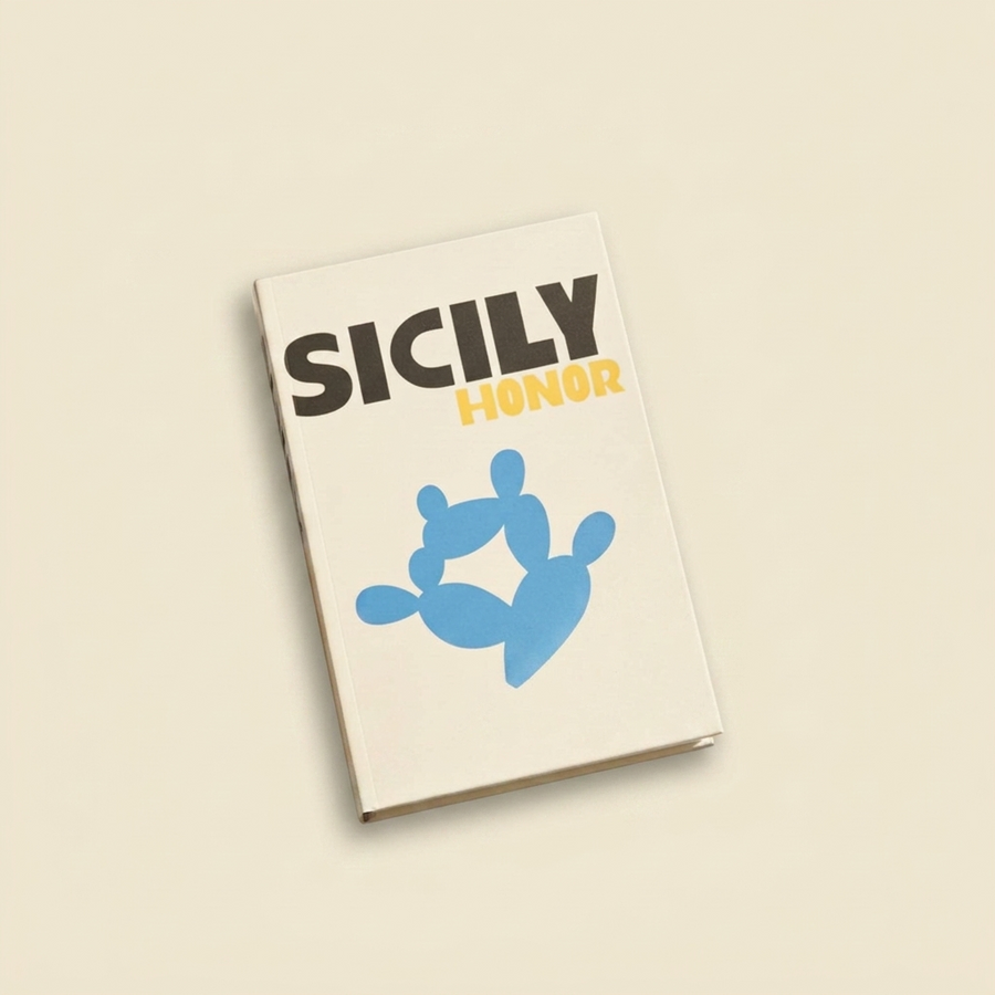 Sicily Honor faux book box