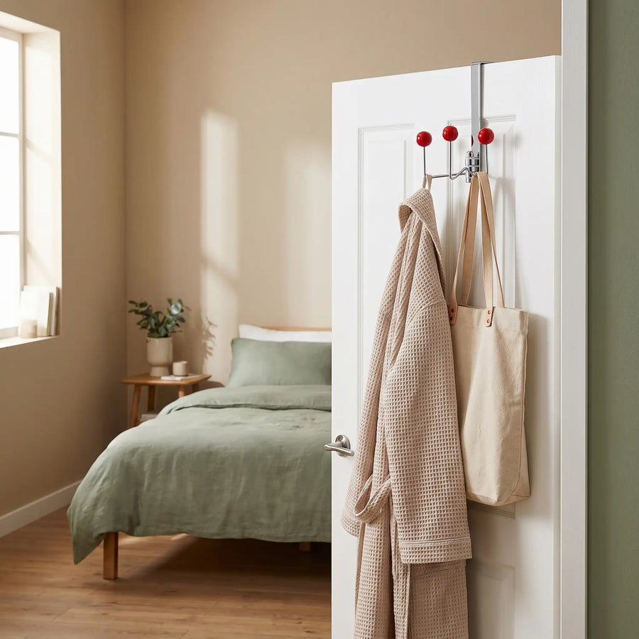 Over-Door Pivot Rack with Swivel Hooks — alternate view 2