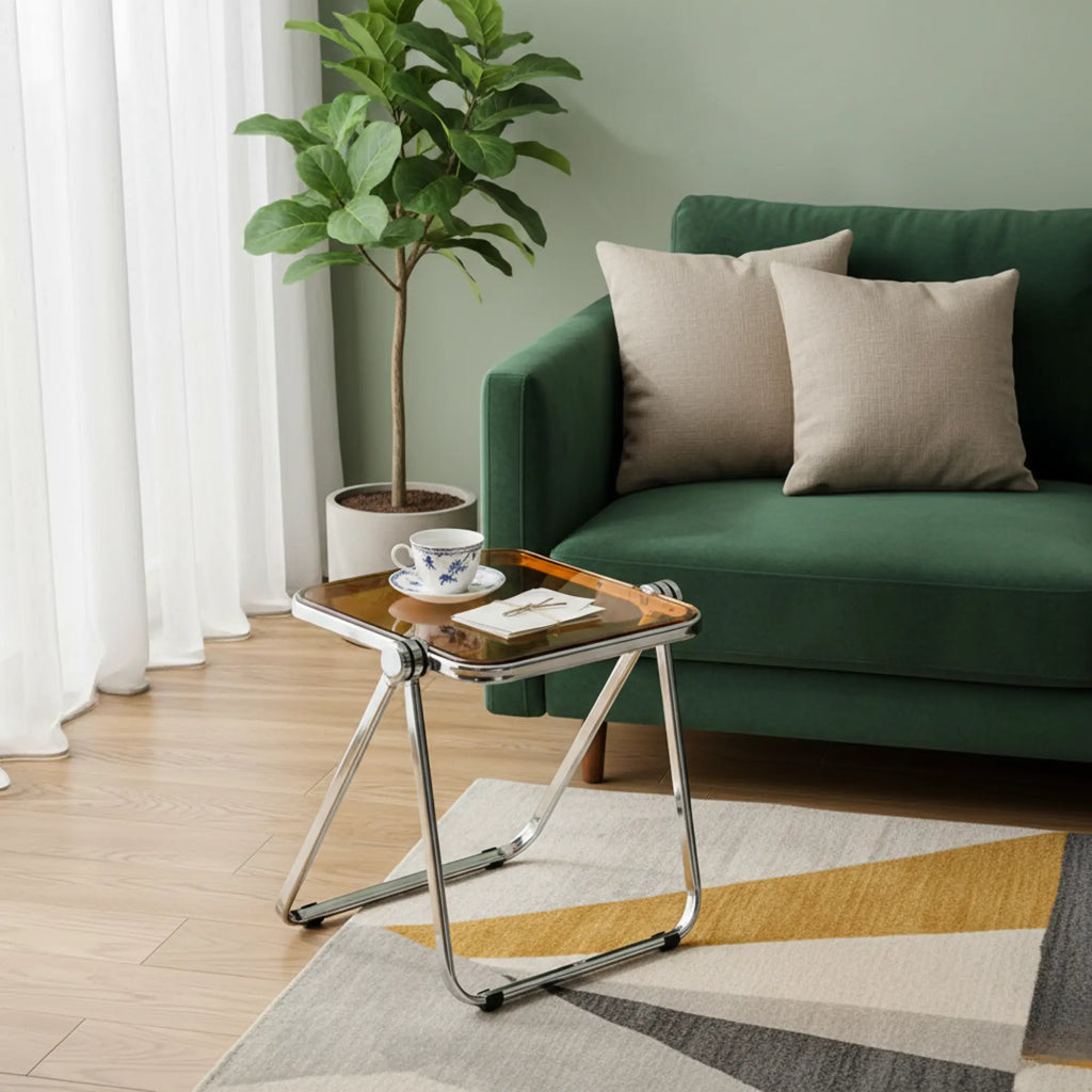 Clear Acrylic Lucent Tray Table — alternate view 2
