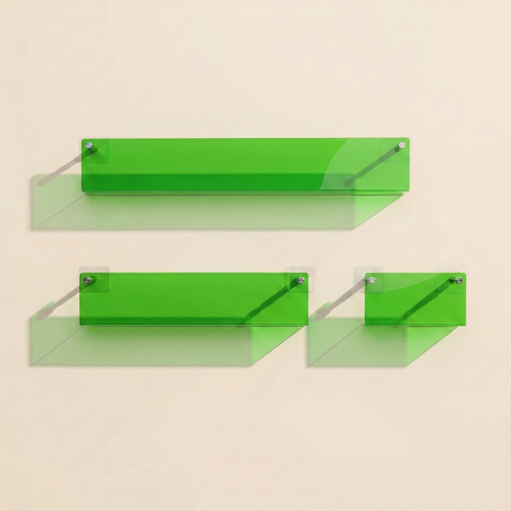 Wall Mounted Folio Wall Rack in Acrylic
