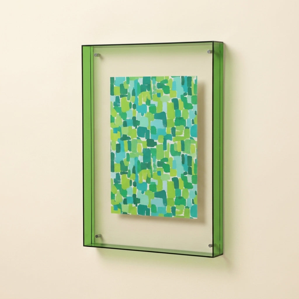 Aura Floating Frame in Translucent Acrylic