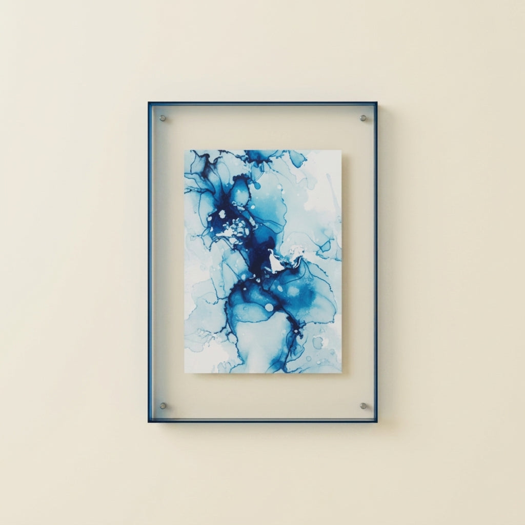 Aura Floating Frame in Translucent Acrylic