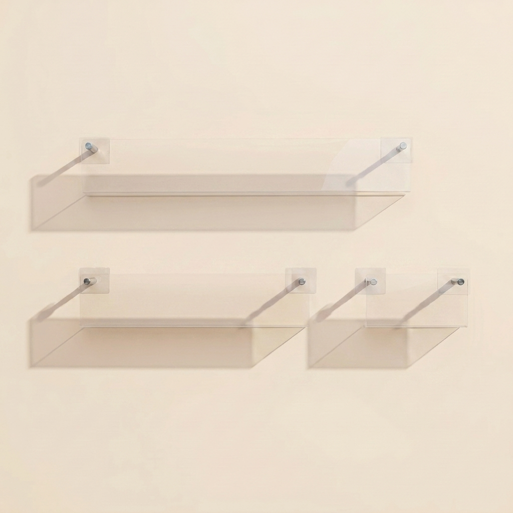 Wall Mounted Folio Wall Rack in Acrylic