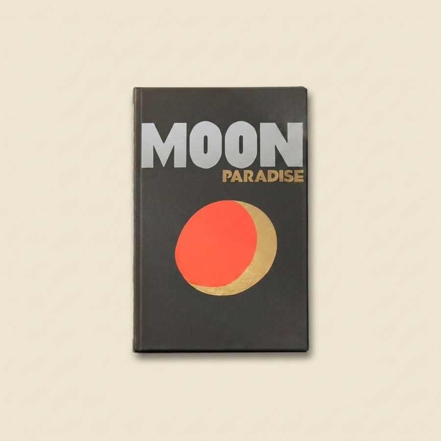 Moon Paradise faux book box