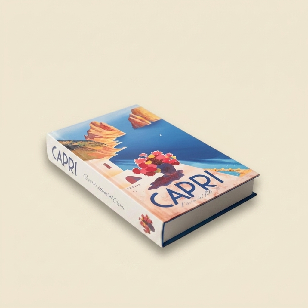 Capri faux book box