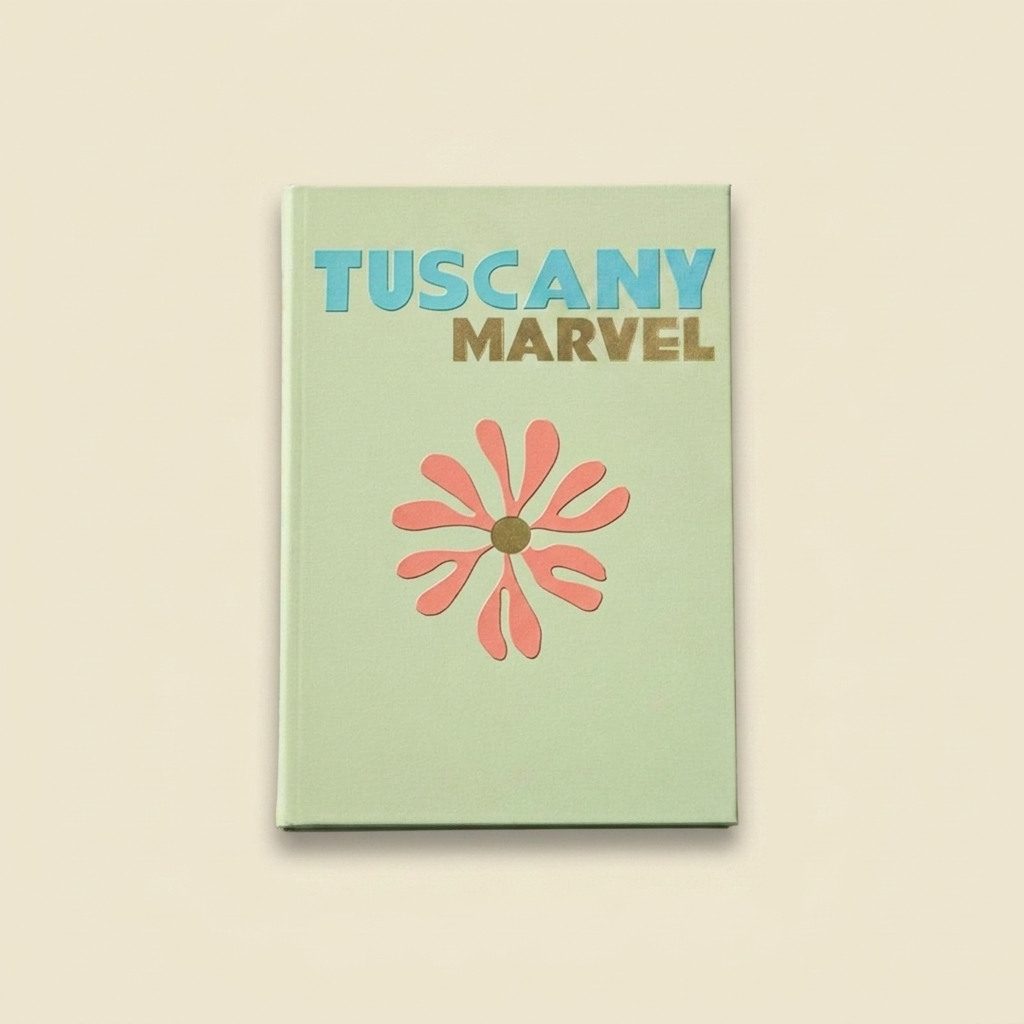 Tuscany Marvel faux book box