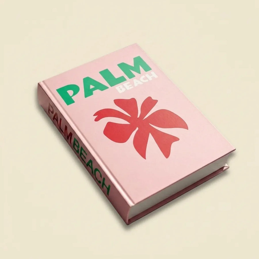 Palm Beach 3 faux book box