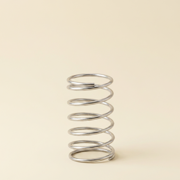 Coil Spiral Holder in Stainless Steel