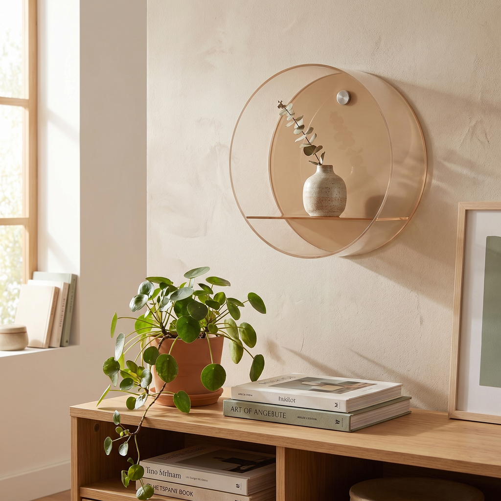 Halo Round Shelf lifestyle photo