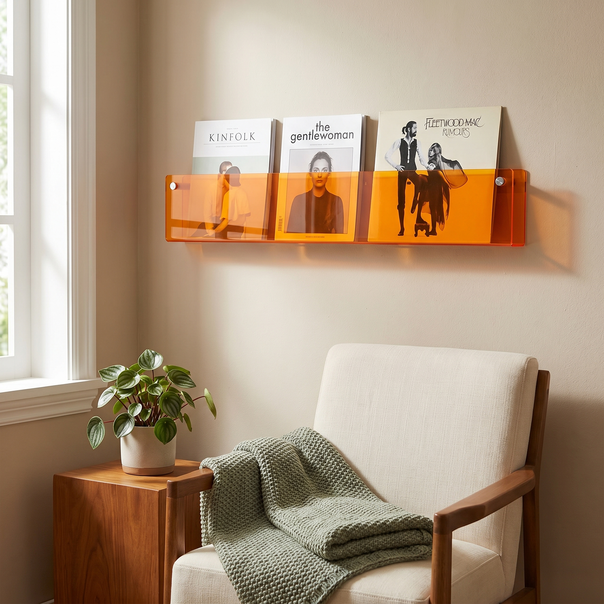 Folio Wall Rack lifestyle photo