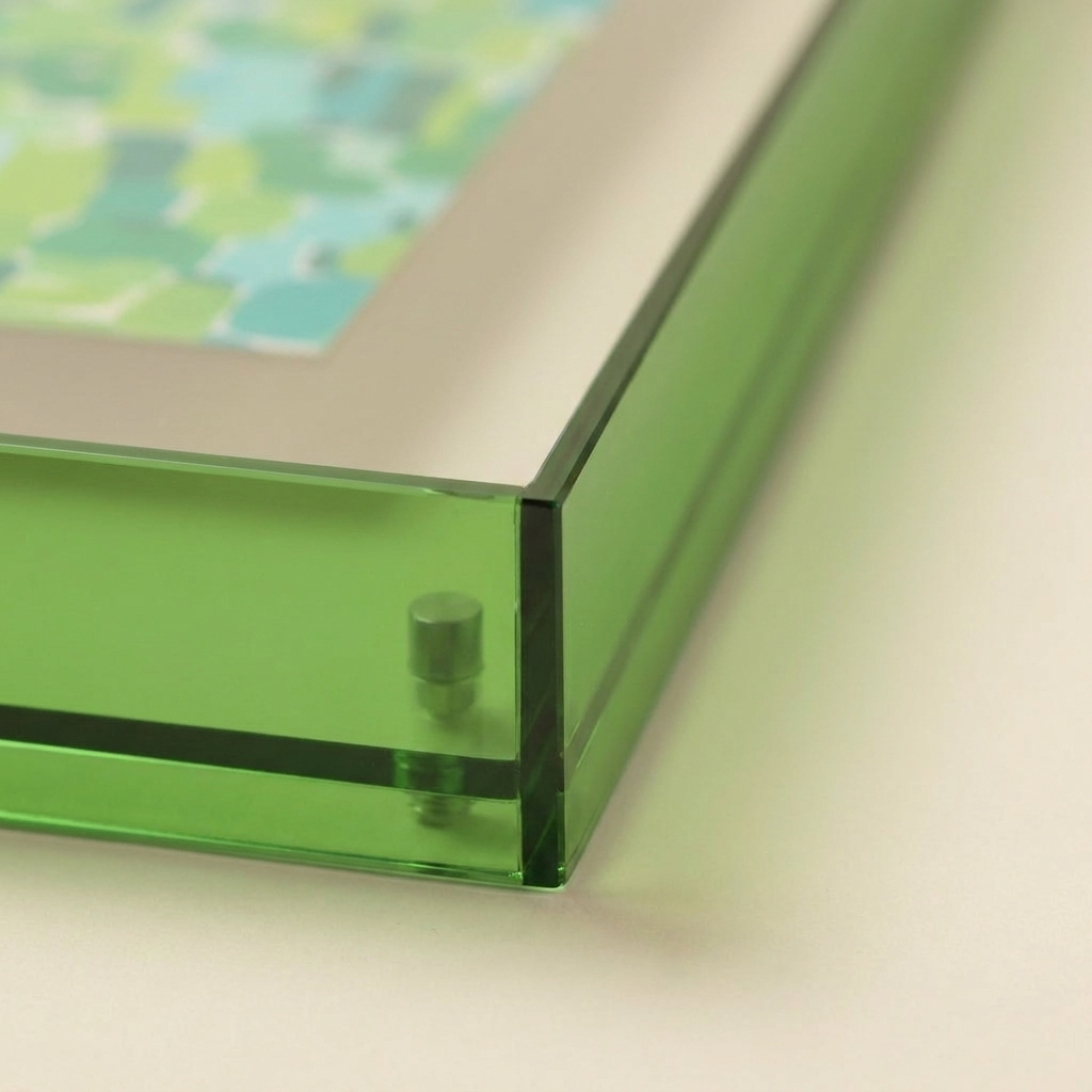 Aura Floating Frame in Translucent Acrylic