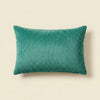 Housse de coussin lombaire en velours côtelé