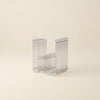 Linea Side Table in Stainless Steel Wire