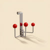 Over-Door Pivot Rack with Swivel Hooks